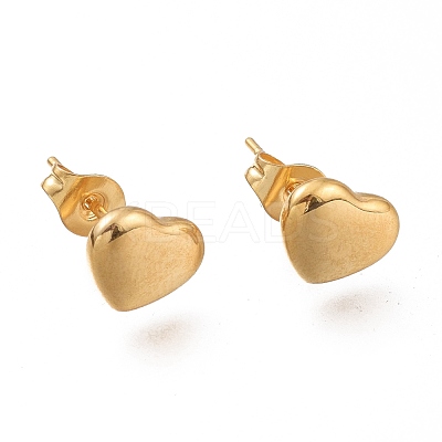 Heart 304 Stainless Steel Jewelry Sets SJEW-M097-13G-1