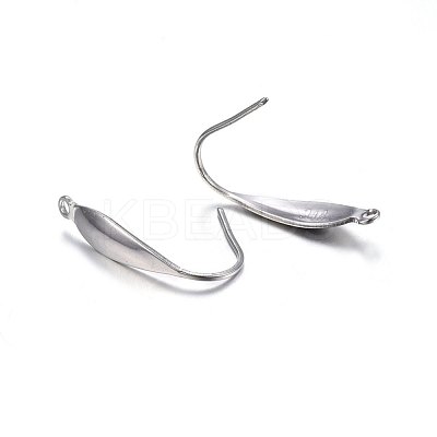 Tarnish Resistant 316 Surgical Stainless Steel Earring Hooks STAS-P210-17P-1