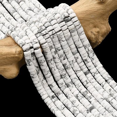 Natural Howlite Beads Strands X-G-Z089-A02-1