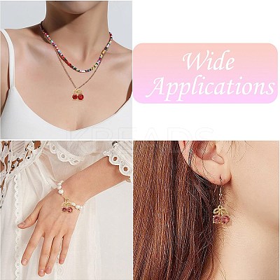 20Pcs 2 Colors Alloy Rhinestone Pendants ALRI-CJ0001-08-1