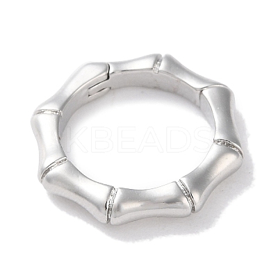 Rack Plating Brass Twister Clasps KK-Z039-34P-1