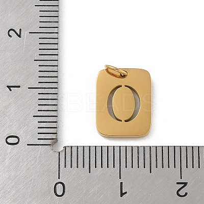304 Stainless Steel Charms STAS-R001-01G-O-1