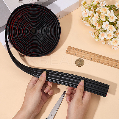 TPE Self-Adhesive Flexible Molding Trim FIND-WH20001-12B-1