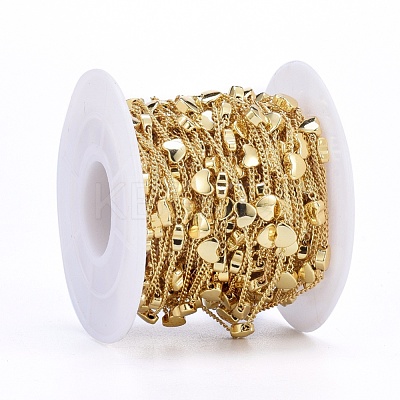 Handmade Brass Twisted Chains CHC-I006-06G-1