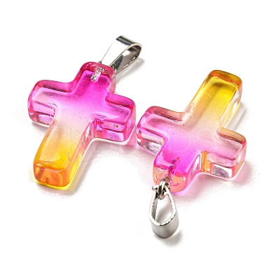 Glass Pendant GLAA-H029-05P-10-1