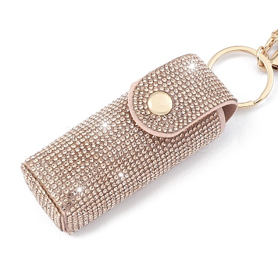 PU Leather & Rhinestones Lipstick Storage Bags PW-WG25432-03-1