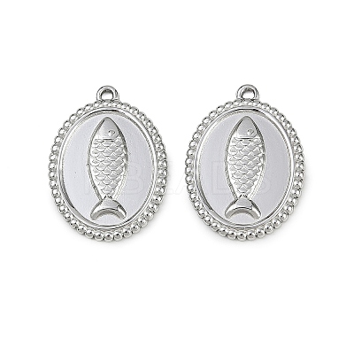 304 Stainless Steel Pendants STAS-D363-05P-1