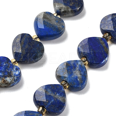 Natural Lapis Lazuli Beads Strands G-B044-B19-01-1