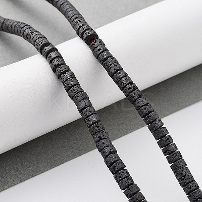 Natural Lava Rock Beads Strands G-H303-C12-1