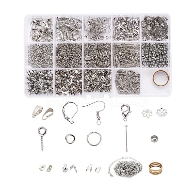 Metal Jewelry Findings Sets DIY-YW0001-23P-1