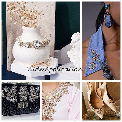 Sew on Rhinestone RGLA-T034-4x8mm-01-1