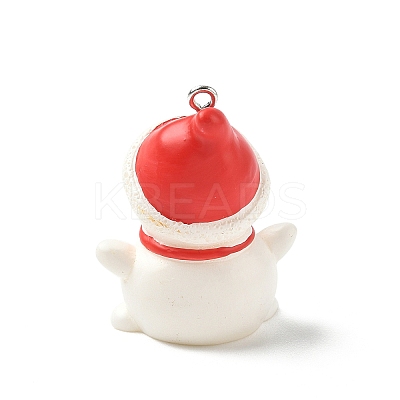 Christmas Theme Opaque Resin Pendants LS-RESI-I336-01P-08-1