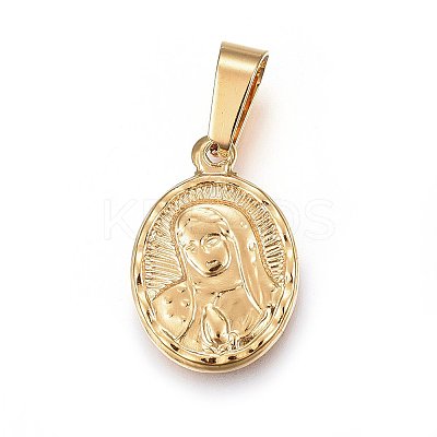 201 Stainless Steel Pendants STAS-F177-03G-1