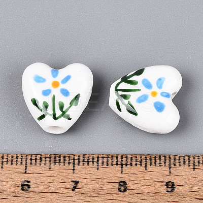 Handmade Porcelain Ceramic Beads PORC-T134-28C-1