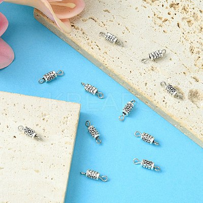 Tibetan Style Alloy Connector Charms PALLOY-YW0001-45-1