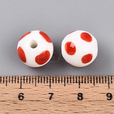 Handmade Porcelain Beads PORC-N009-04B-1