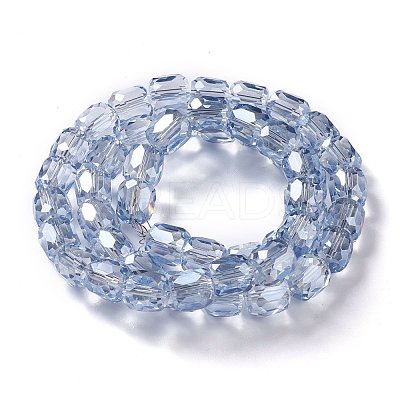 Electroplate Glass Beads X-GLAA-F108-13A-05-1