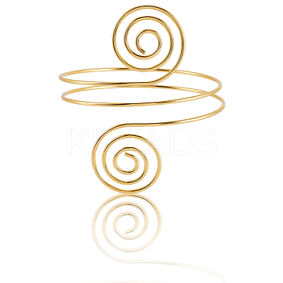 4Pcs 4 Styles Upper Arm Cuff Band AJEW-GF0010-91-1