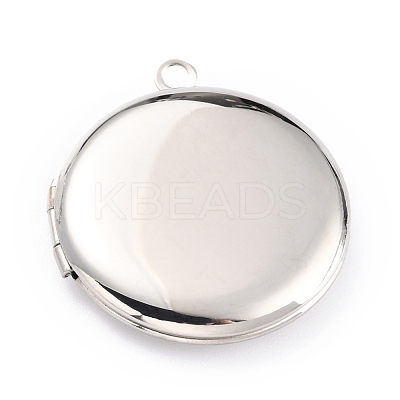Non-Tarnish 316 Stainless Steel Locket Pendants STAS-L258-003P-1