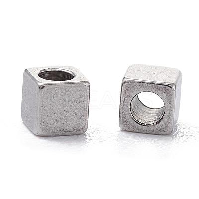 Tarnish Resistant 304 Stainless Steel Beads STAS-L234-130P-1