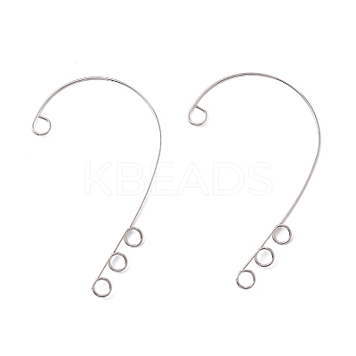 Tarnish Resistant 316 Stainless Steel Ear Cuff Findings LS-X-STAS-H148-01P-1