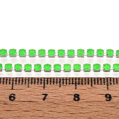 Iron Rhinestone Cup Chains CH-T006-01A-01-1