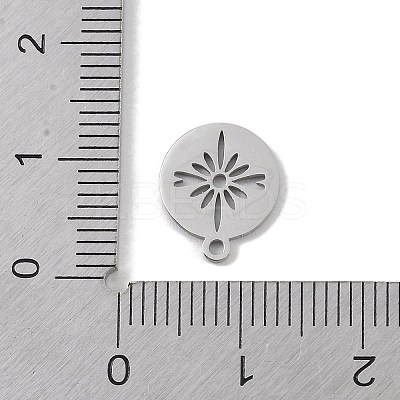 Non-Tarnish 304 Stainless Steel Pendants LS-STAS-B062-12P-1