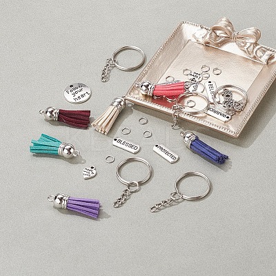 DIY Keychain Making Kit DIY-YW0003-69-1