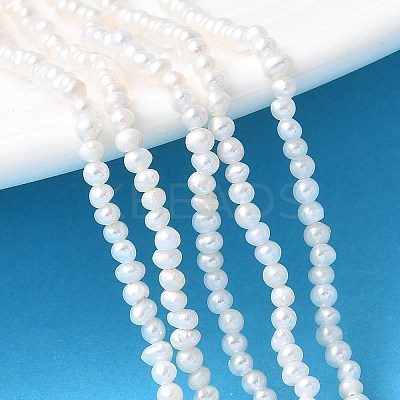 Natural Cultured Freshwater Pearl Beads Strands PEAR-I007-07D-01A-1