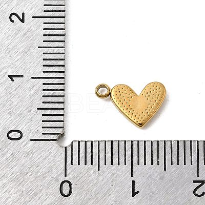 304 Stainless Steel with Rhinestone Pendants STAS-Z179-30G-1