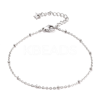 Tarnish Resistant 304 Stainless Steel Cable Chain X-BJEW-JB05632-01-1