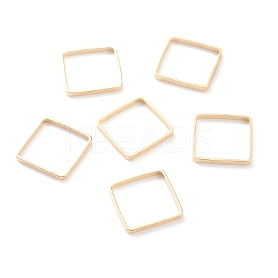 Brass Linking Rings KK-Y003-01E-G-1