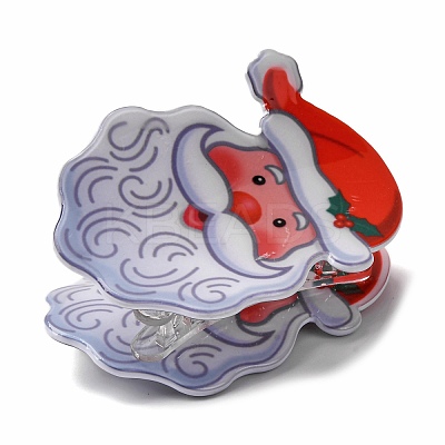 Christmas Claw Plastic Claw Hair Clips LS-PHAR-K006-01E-1