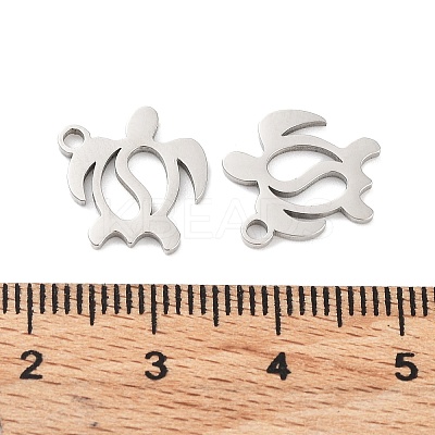 Non-Tarnish 316 Surgical Stainless Steel Charms STAS-Q314-25P-1