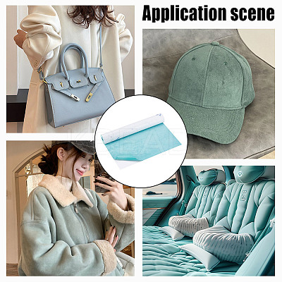 Self-adhesive Suede Fabric DIY-WH0899-52B-1