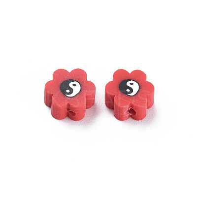 Handmade Polymer Clay Beads CLAY-N008-027I-1