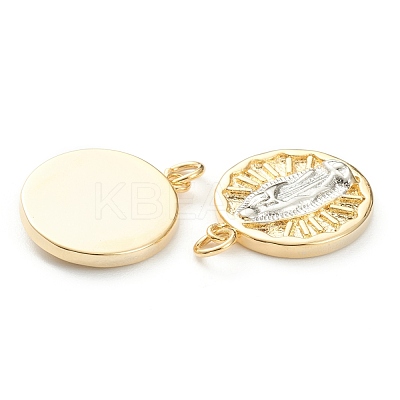 Brass Pendants KK-P200-08G-1