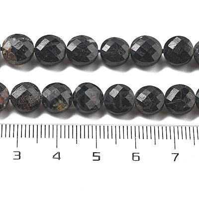 Natural Black Tourmaline Beads Strands G-C179-A23-03-1