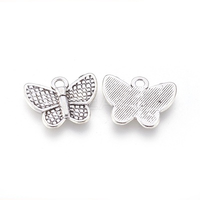 Tibetan Style Alloy Pendants TIBEP-C094-AS-LF-1