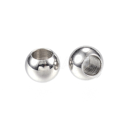 Non-Tarnish 304 Stainless Steel Beads X-STAS-D448-070P-1