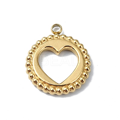 Ion Plating(IP) 304 Stainless Steel Pendants STAS-B058-13G-03-1