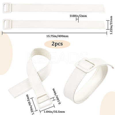 Imitation Leather Cord Bracelet AJEW-WH0166-71A-02-1