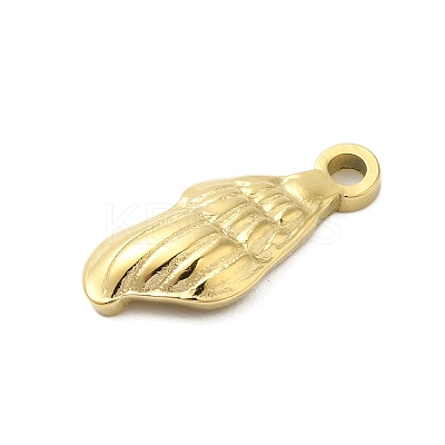 304 Stainless Steel Pendants STAS-U023-17G-1
