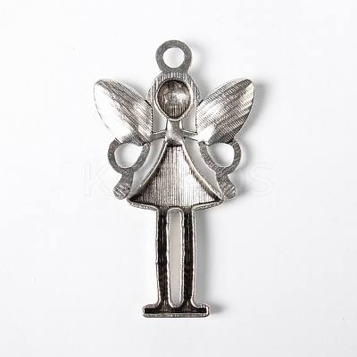 Tibetan Style Alloy Pendants X-LF1725Y-1