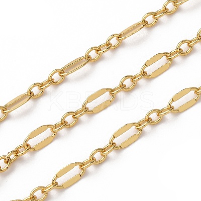 Brass Dapped Chains CHC-H113-21G-1