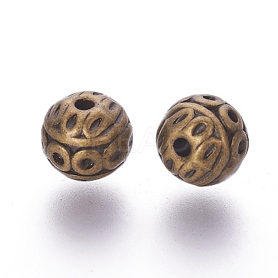 Tibetan Style Zinc Alloy Beads LS-PALLOY-L230-01AB-NR-1