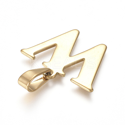 304 Stainless Steel Pendants STAS-F106-95G-W-1