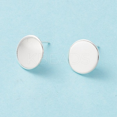 201 Stainless Steel Stud Earring Findings STAS-P308-11S-1
