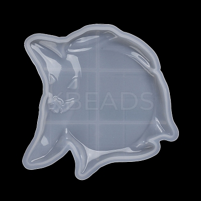 Halloween Theme DIY Cup Mat Statue Silicone Molds DIY-F143-02A-1