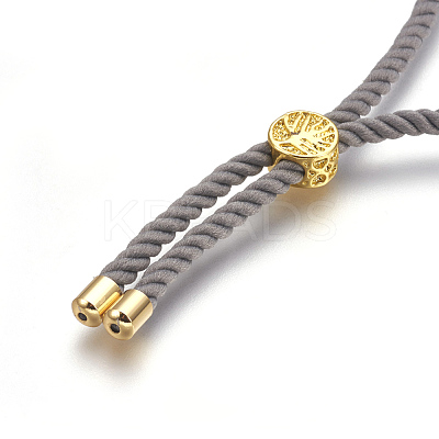 Cotton Cord Bracelet Making KK-F758-03J-G-1